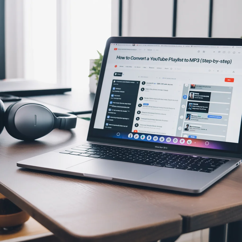 YouTube to mp3 playlist converter